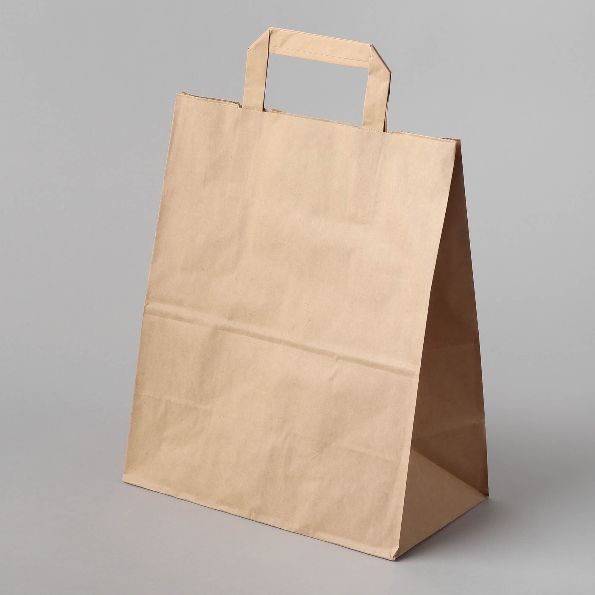 Paper  Bag Flat Handle PLAIN