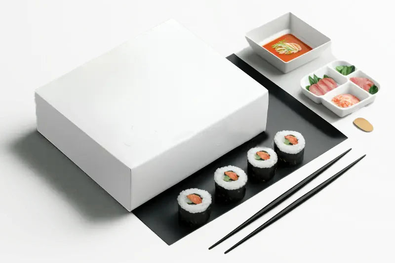 Blank Sushi Boxes