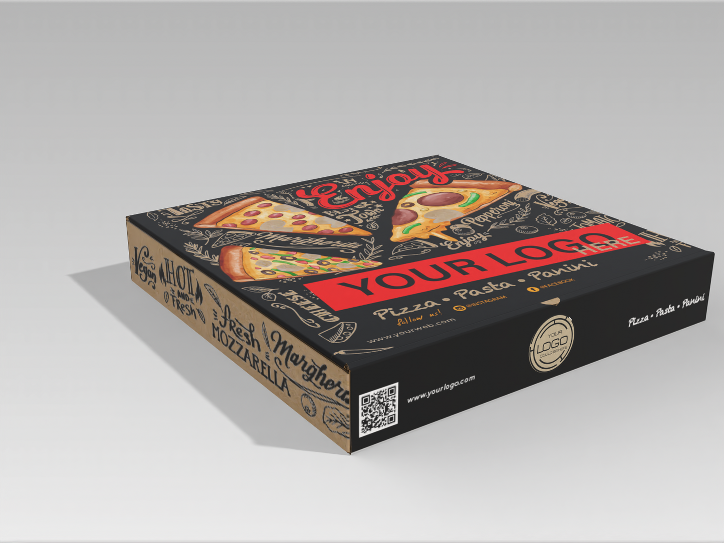 CAJA PIZZA 14