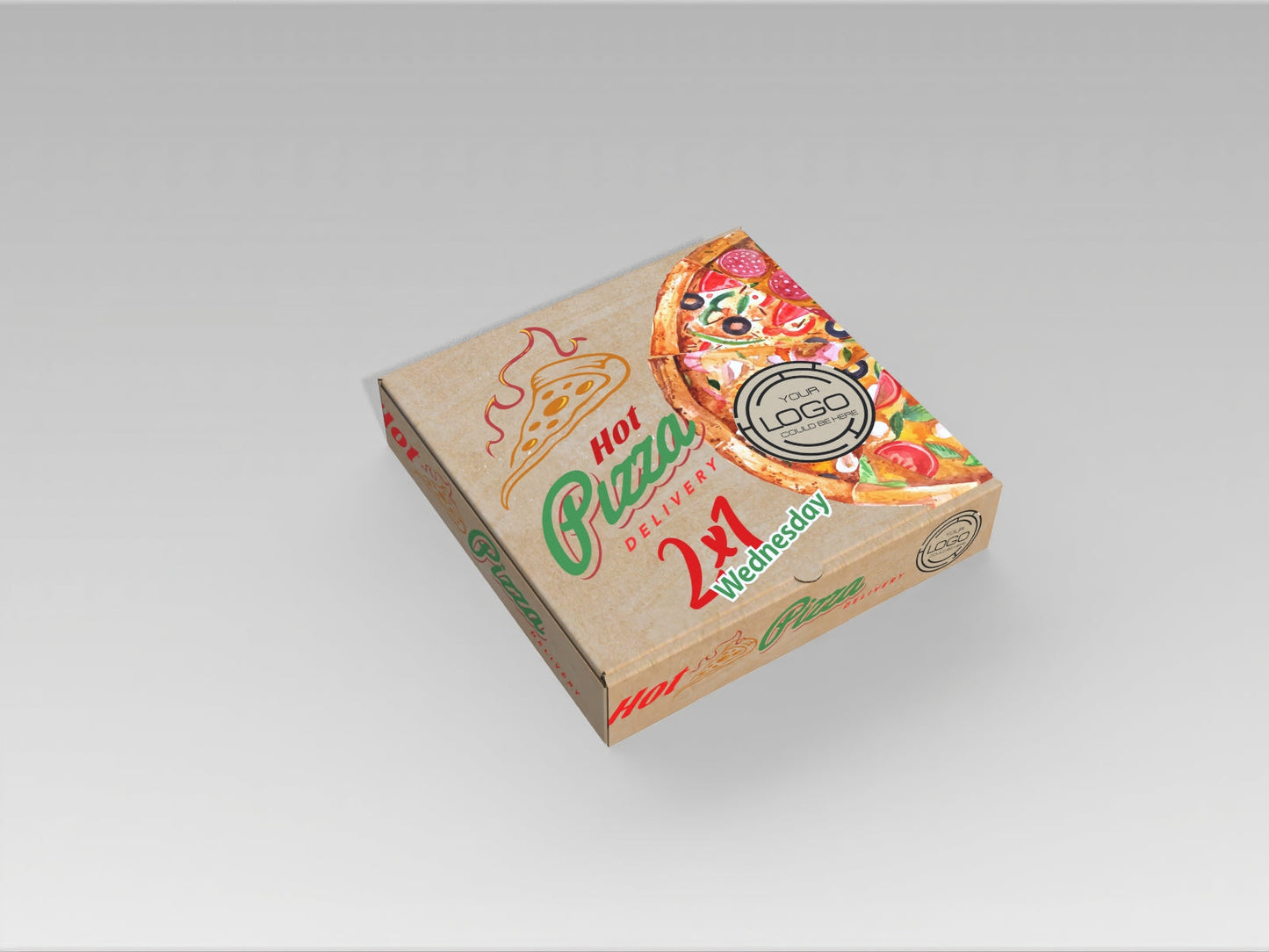 CAJA PIZZA 14