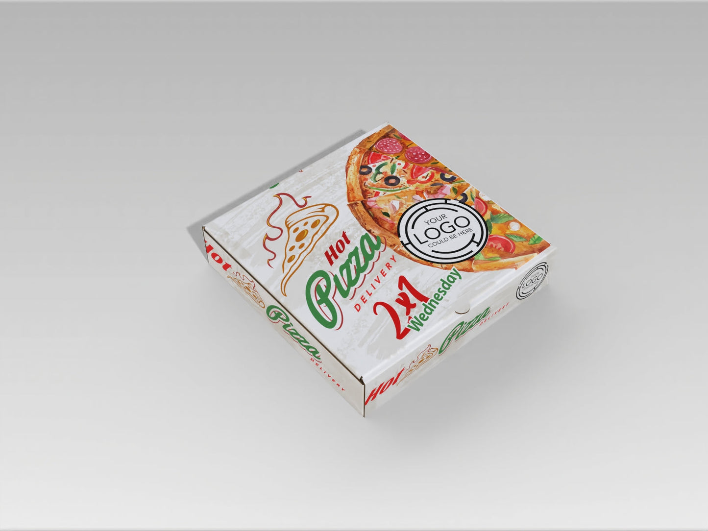 CAJA PIZZA 14  OW