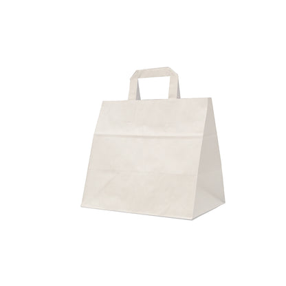 WYNWOOD BAG  - WHITE - (BLANK) - 12" 5/8 x 8" 11/16 x 11" - 150 BAG PACK