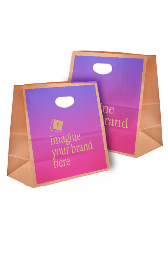 Brickell - Die-Cut Handle Bag